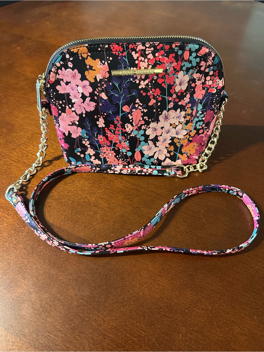 Steve Madden B Maggie Floral Crossbody Bag